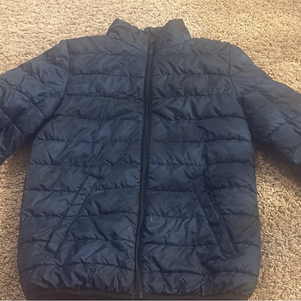 H&M Dark Blue Kids Puffer Jacket
